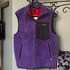 Patagonia vest men’s small purple
